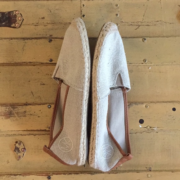 MICHAEL KORS ESPADRILLE FLATS BOHO CANVAS SLIP ON FLATS SLIDES 9 M - Picture 6 of 16